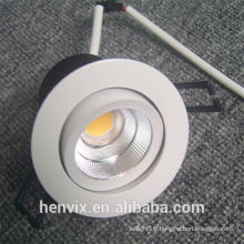 top quality high lum 5 watt recessed led mini downlight